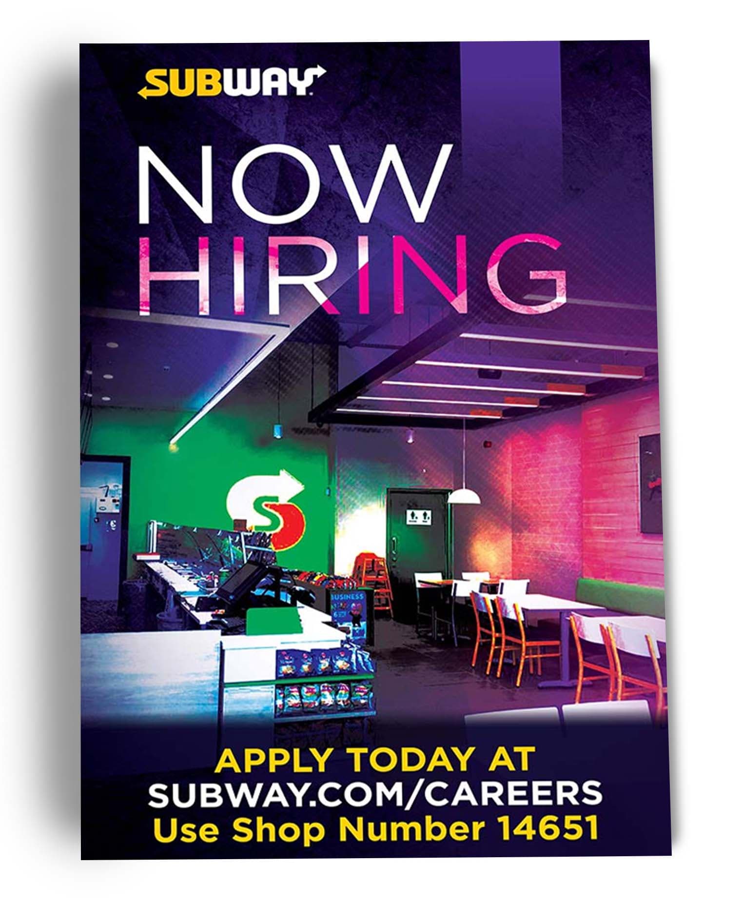 recruitment-restaurant-subs-sandwiches-wraps-salads-poster