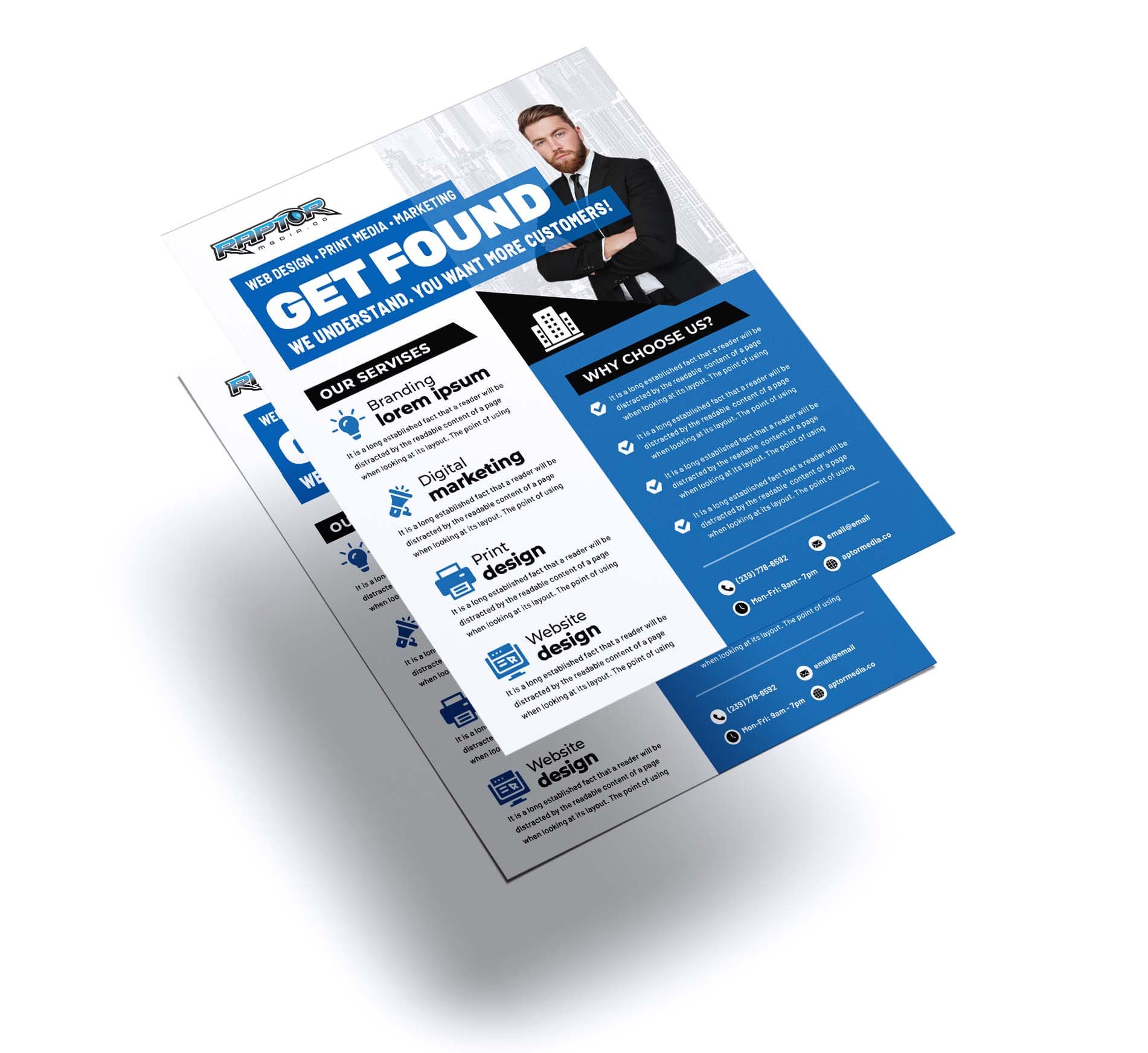web-design-print-media-marketing-flyer