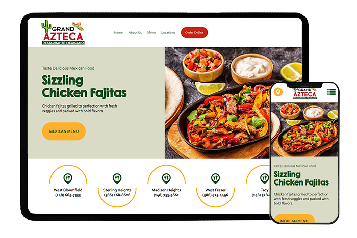 Grand Azteca Website