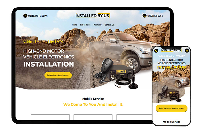 Installed By Us Website