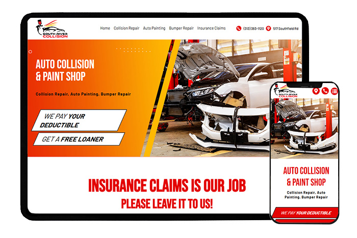 Southriver Collision & Mechanical Repair Website