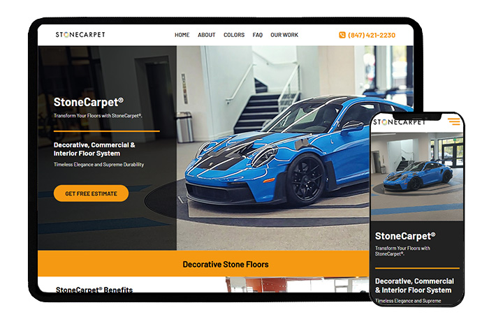 StoneCarpet Website