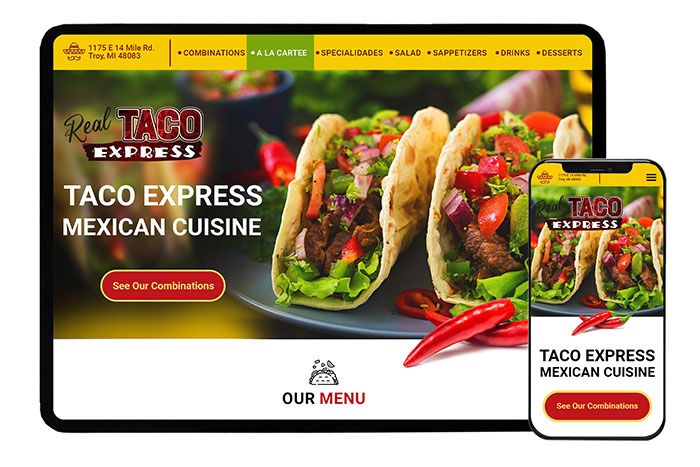 Taco Express Website