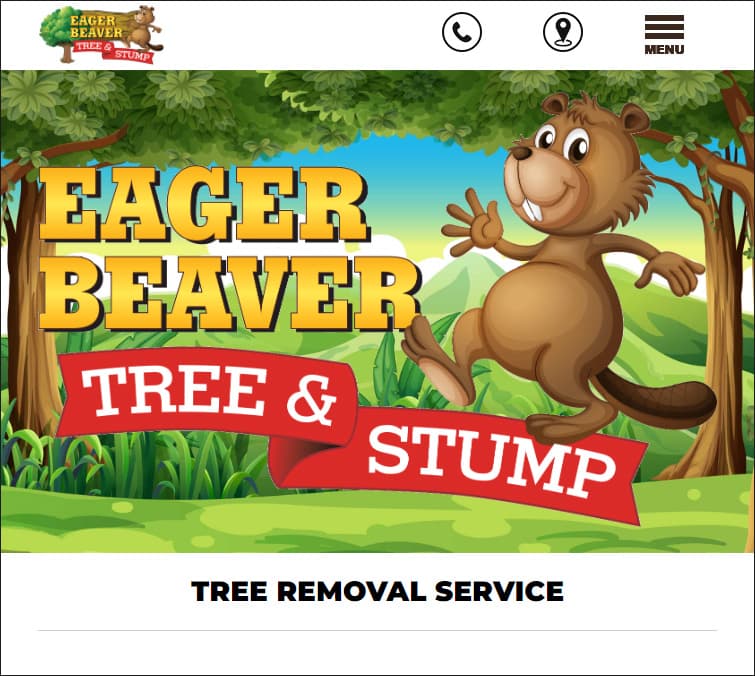 Eager Beaver Tree & Stump